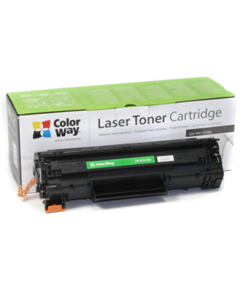 Tooner ColorWay, Black, HP CB435A/CB436A/CE285A, Canon 712/713/725