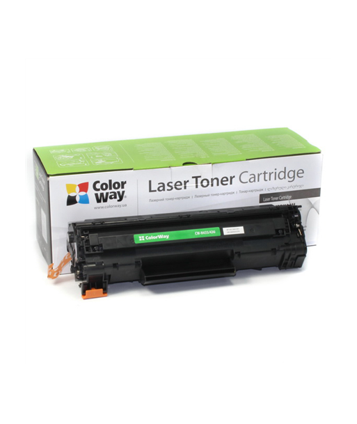 Черный тонер-картридж ColorWay для HP CB435A/CB436A/CE285A и Canon 712/713/725 Черный тонер-картридж ColorWay для HP CB435A/CB436A/CE285A и Canon 712/713/725
