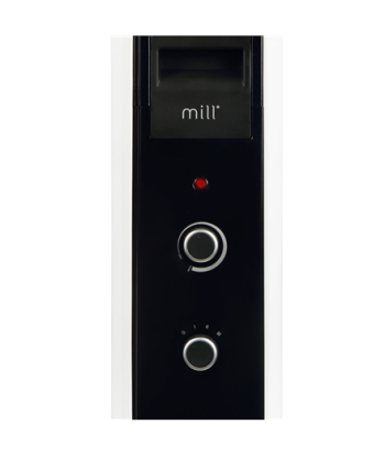 Mill Heater AB-H1000MEC, 1000 W, Number of power levels 3, Suitable for rooms up to 12-16 m², White