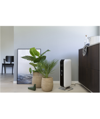 Õliradiaator Mill Heater AB-H1000MEC, 1000 W, Number of power levels 3, Suitable for rooms up to 12-16 m², White