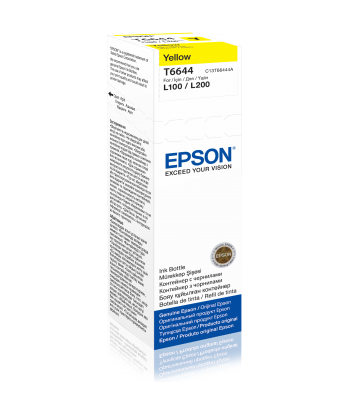 Epson T6644 Ink bottle 70ml Ink Cartridge, Yellow
