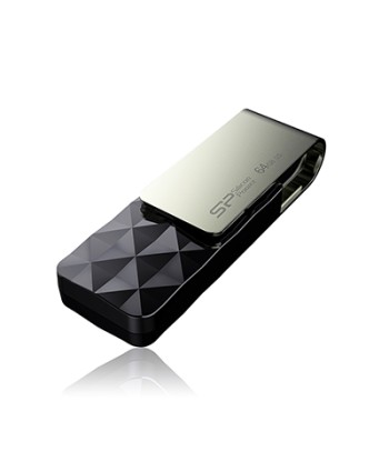 Silicon Power Blaze B30 64 GB, USB 3.0, Black