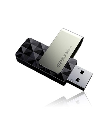 Silicon Power Blaze B30 64 GB, USB 3.0, Black