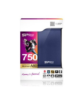 Silicon Power Armor A80 2TB 2.5", USB 3.1, Blue