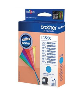 Brother LC-223C Cyan Ink Cartridge - Genuine