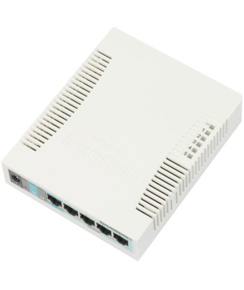 Switch MIKROTIK CSS106-5G-1S Desktop/pedestal 5x10Base-T / 100Base-TX / 1000Base-T 1xSFP CSS106-5G-1S