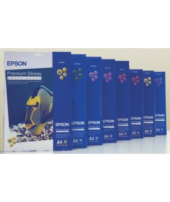Epson Premium Полуглянцевая Фотобумага A4, 251gsm, 20 листов - Потрясающие отпечатки!