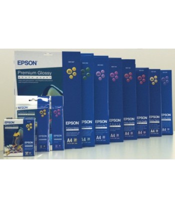 Epson Premium Полуглянцевая Фотобумага A4, 251gsm, 20 листов - Потрясающие отпечатки!