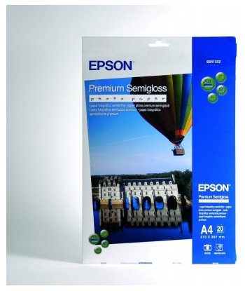Epson Premium Semigloss Fotopaber A4, 251gsm, 20 Lehte - Vapustavad Trükised!