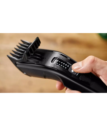 Philips Hair Clipper HC3510/15 Series 3000 Corded, Step precise 2 mm, 13, Black