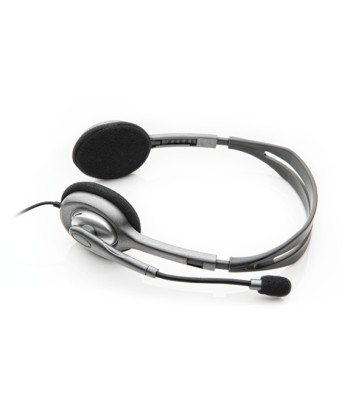 Logitech H111 Stereo Headset - Grey