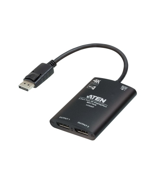 Aten DisplayPort to 2 DisplayPort VS92DP-AT Black