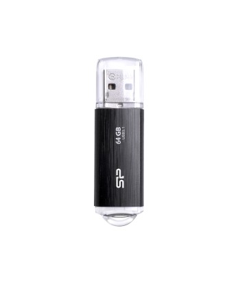 Silicon Power Blaze B02 64GB USB 3.0 Flash Drive - Black