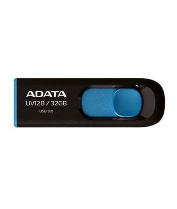 ADATA UV128 128GB USB 3.0 Mälupulk - Must/Sinine