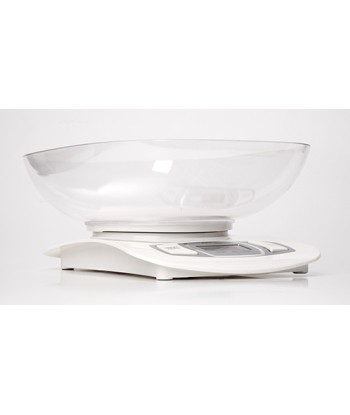 Adler AD 3137 Kitchen Scale - 5kg Capacity, 1g Graduation, Large LCD, Auto-Off, White
