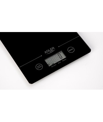 Кухонные весы Adler s Adler AD 3138 Maximum weight (capacity) 5 kg, Graduation 1 g, Display type LCD, Black