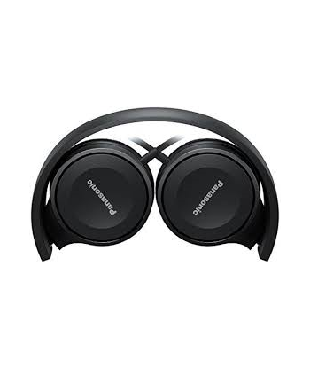 Panasonic RP-HF100ME On-Ear Headphones with Microphone - Black