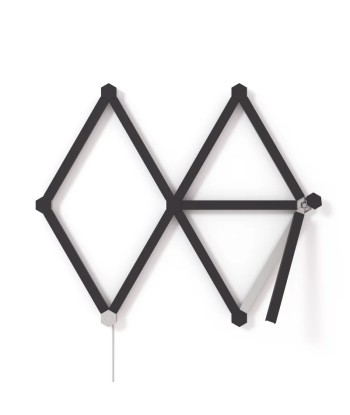 Nanoleaf Lines Mustad Matt Katted - 9 Valgusriba Ühendust