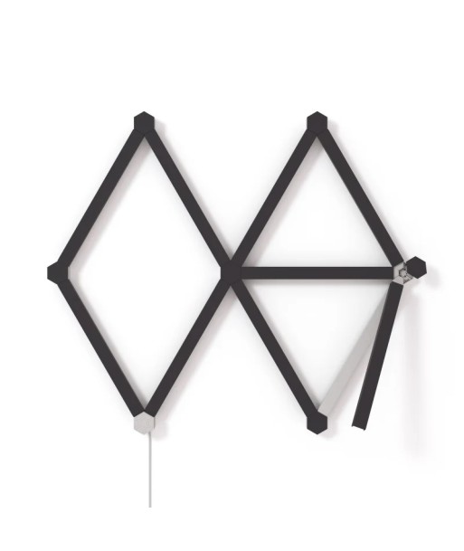 Nanoleaf Lines Black Matte Skins - 9 Light Bar Connectors Nanoleaf Lines Black Matte Skins - 9 Light Bar Connectors