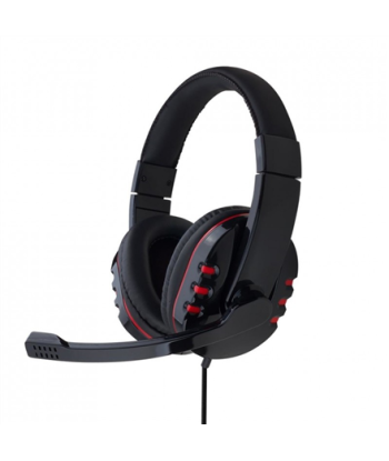 Gembird Glossy Black, Gaming headset with volume control, Built-in microphone, 3.5 mm