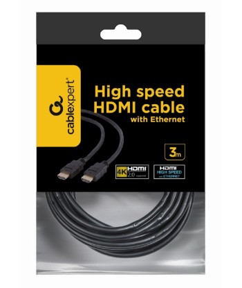 Cablexpert HDMI Kaabel - High Speed, Male to Male, 3.0m