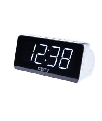 Camry CR 1156 Car Radio - White/Black with Alarm Function