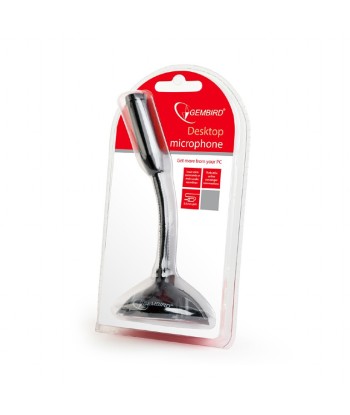 Gembird MIC-D-02 Desktop Microphone - Black