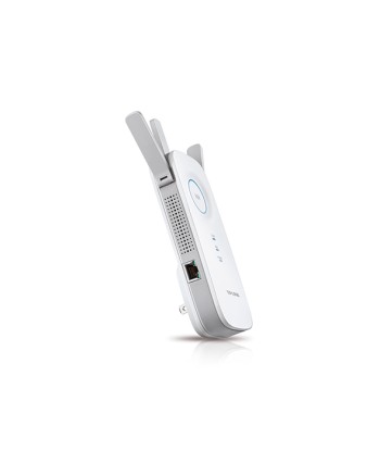 TP-LINK Extender RE450 802.11ac, 2.4GHz/5GHz, 450+1300 Mbit/s, 10/100/1000 Mbit/s, Ethernet LAN (RJ-45) ports 1, Antenna type