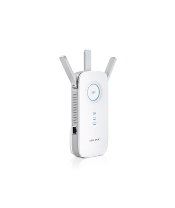 TP-LINK Extender RE450 802.11ac, 2.4GHz/5GHz, 450+1300 Mbit/s, 10/100/1000 Mbit/s, Ethernet LAN (RJ-45) ports 1, Antenna type