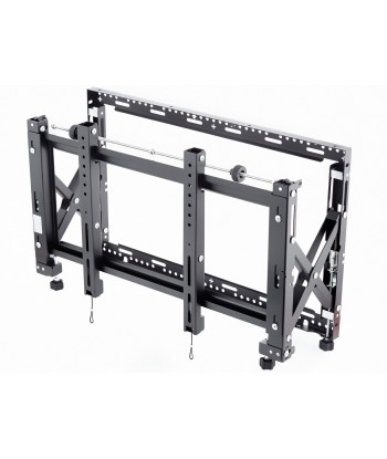 EDBAK, Wall mount, VWPOP65-L, 42-65", Maximum weight (capacity) 60 kg, Black