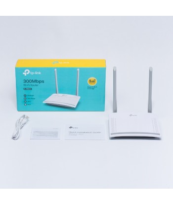 TP-LINK Router TL-WR820N 802.11n, 300 Mbit/s, 10/100 Mbit/s, Ethernet LAN (RJ-45) ports 2, MU-MiMO Yes, Antenna type External