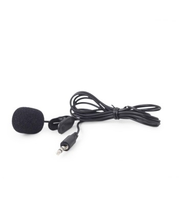 Gembird Clip-on microphone MIC-C-01 Black