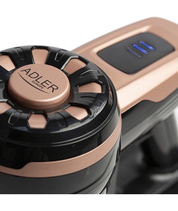 Пылесос Adler AD 7044 Cordless operating, Handstick and Handheld, 22.2 V, Operating time (max) 40 min, Bronze, Warranty