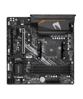 Gigabyte B550M AORUS ELITE 1.0 Processor family AMD, Processor socket AM4, DDR4 DIMM, Memory slots 4, Number of SATA