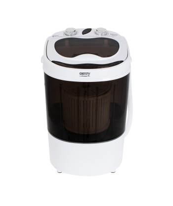 Camry, Mini washing machine, CR 8054, Top loading, Washing capacity 3 kg, Depth 37 cm, Width 36 cm, White/Gray