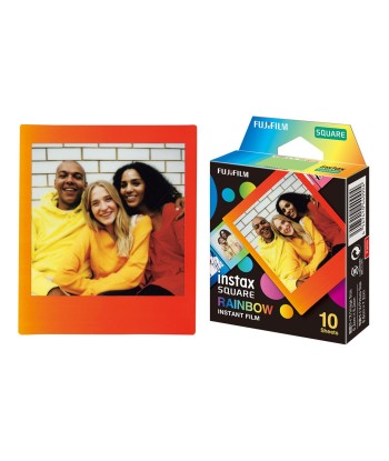Fujifilm Instax Square Rainbow Film (10 lehte) - Jäädvusta elu erksates värvides!