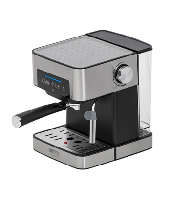 Camry Espresso and Cappuccino Coffee Machine CR 4410 Pump pressure 15 bar, Built-in milk frother, Drip, 850 W, Black/Stainless