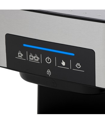 Camry Espresso and Cappuccino Coffee Machine CR 4410 Pump pressure 15 bar, Built-in milk frother, Drip, 850 W, Black/Stainless