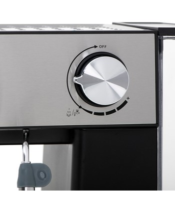 Camry Espresso and Cappuccino Coffee Machine CR 4410 Pump pressure 15 bar, Built-in milk frother, Drip, 850 W, Black/Stainless