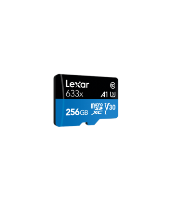 Lexar High-Performance 633x 256GB MicroSDXC UHS-I U3 V30 A1