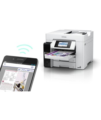 Многофункциональный принтер Epson EcoTank L6580 - Светло-серый (A4, Wi-Fi)