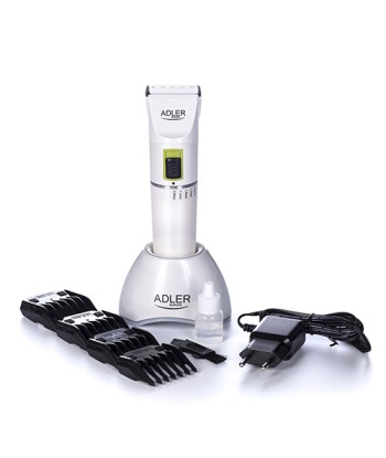 Adler AD 2827 Cordless/Corded Hair Clipper - White