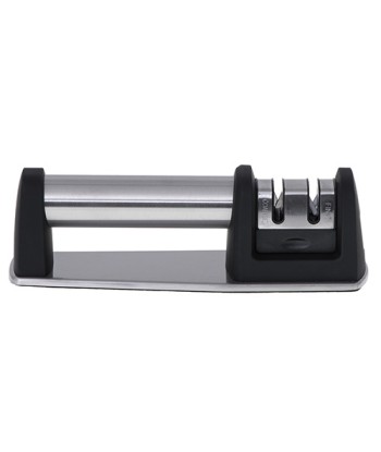 Adler AD 4489 Manual Knife Sharpener - Black/Stainless Steel - 2-Stage Sharpening