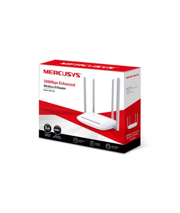 Wireless Router MERCUSYS Wireless Router 300 Mbps IEEE 802.11b IEEE 802.11g IEEE 802.11n 1 WAN 3x10/100M Number of antennas 4