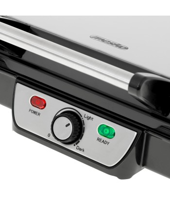Mesko Grill MS 3050 Contact grill, 1800 W, Black/Stainless steel