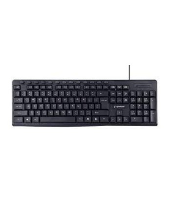 Клавиатура Gembird Multimedia KB-UM-107	 Wired, US, Black
