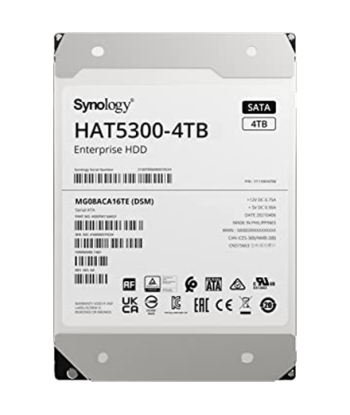 Kõvaketas Synology 	HAT5300-4T 7200 RPM, 4000 GB