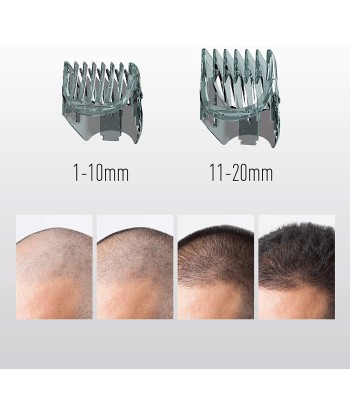Juukselõikur Panasonic ER-GC63-H503 Operating time (max) 40 min, Number of length steps 39, Step precise 0.5 mm, Built-in
