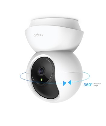 TP-LINK Pan/Tilt Home Security Wi-Fi Camera Tapo C210 3 MP, 4mm/F/2.4, Privacy Mode, Sound and Light Alarm, Motion Detection and