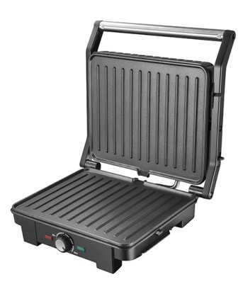 Adler AD 3051 Электрический настольный гриль XL - Черный/Нержавеющая сталь